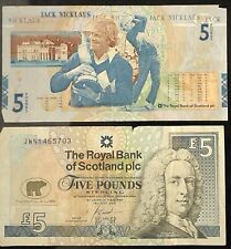 Jack Nicklaus Scottish £5