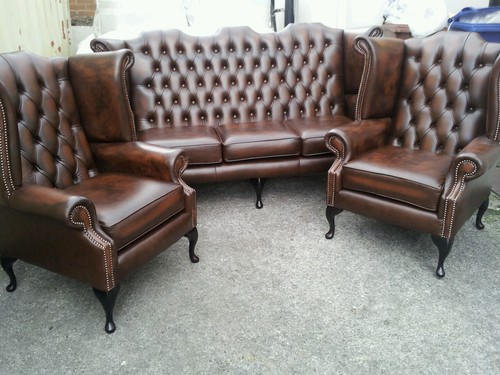 Chesterfield queen ann 3str