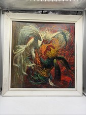 Fighting Cocks by Tretchikoff