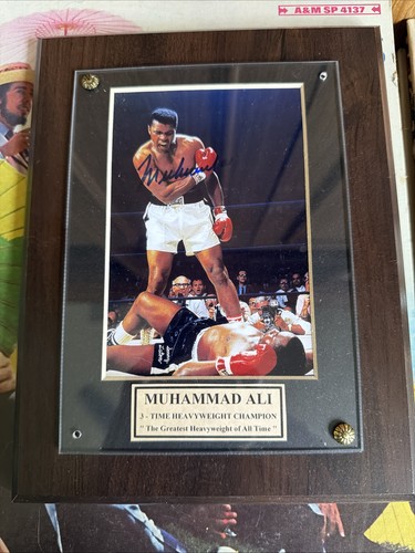 Muhammad ali autographed - muhammad,