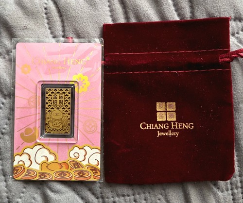 Solid 24ct gold chiang - 24ct,