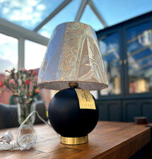 RALPH LAUREN Black Taupe Round