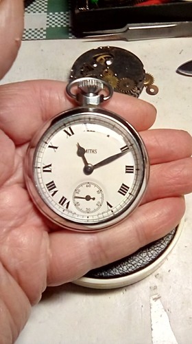 Vintage smiths pocket watch - pocket,