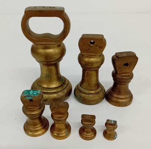 Vintage brass imperial - imperial, weight