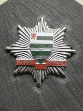 OBSOLETE ORIGINAL WILTSHIRE FIRE BRIGADE  CAP BADGE.
