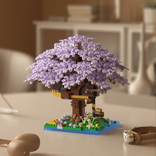 Pink cherry tree - pink,