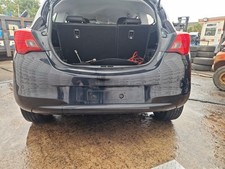 2014-2019 Vauxhall Corsa E 3 Door BUMPER (REAR) Black Gar Z22c