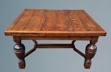 Oak Draw Leaf Dining Table - Seats 8