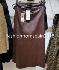 ZARA NEW WOMAN HIGH-WAIST FAUX