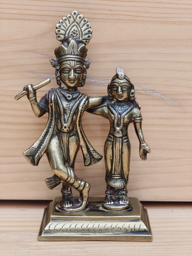Antique brass radha - antique,