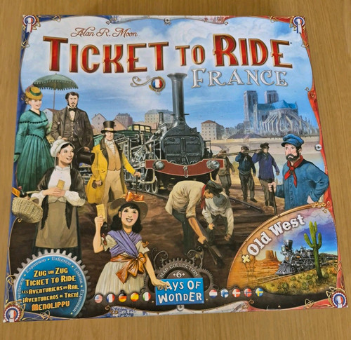 Ticket ride france - ticket, france&old