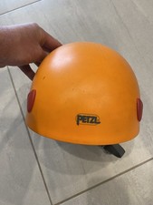 Petzl Picchu Climbing Cycling Canoeing Helmet for Kids Orange, 48-54cm