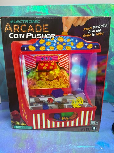 Electronic coin pusher boxed - coin,