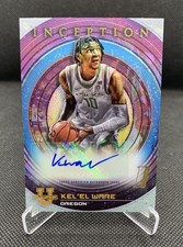 Kel’el Ware Auto 2022/23 Topps Bowman University Inception Oregon BIA-KW Rookie
