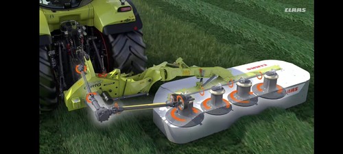 Claas corto 3200 mower - claas,