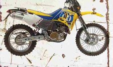 Husqvarna TE610E 2002 Aged
