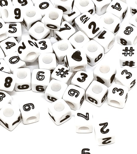 100pcs mixed number - 100pcs,