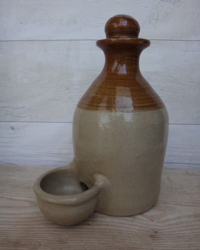 Vintage stoneware bird - vintage, water