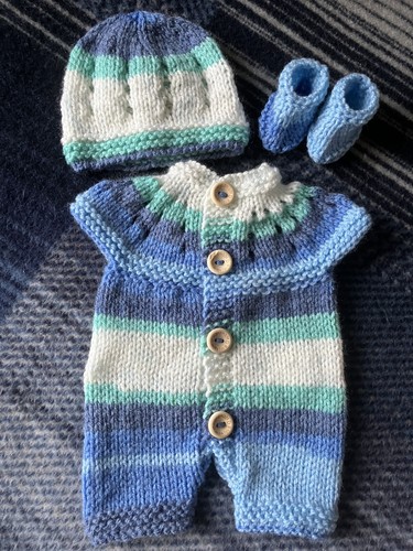 Hand knitted dolls - hand, clothes