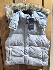 Jack wills sky blue gilet size 12 brand new with tags 