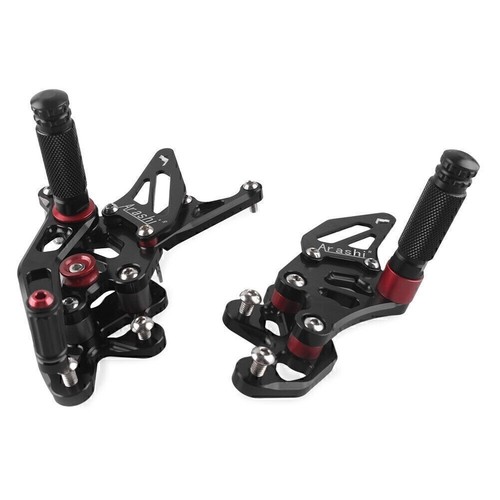Adjustable footpegs rear sets - adjustable,