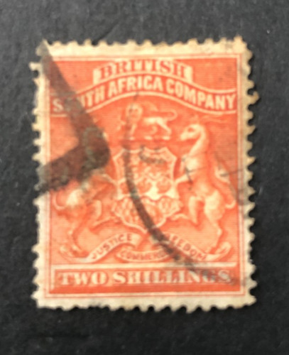 Rhodesia 1892 1893 sg5 used - 1892-1893,