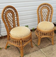 Vintage 2 Small Cane Conservatory Sofas - Garden Furniture!!