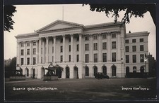 Postcard Cheltenham, Queen's Hotel 