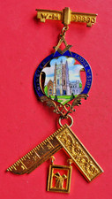 Masonic Past Master's Jewel Minster Lodge No 5581 WM PM