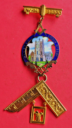 Masonic past master jewel - masonic, master's