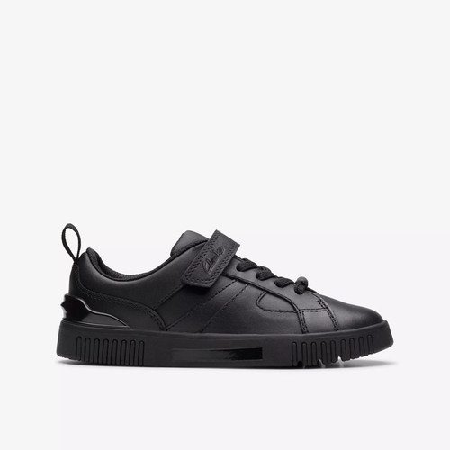 Clarks boys oslo sky black - clarks,