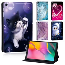 PU Leather Stand Tablet Folio Cover Case - For Samsung Galaxy Tab A/E/S Series