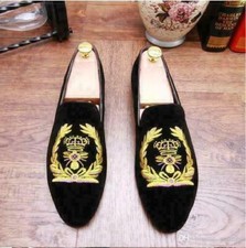 Men Handmade Shoes Golden