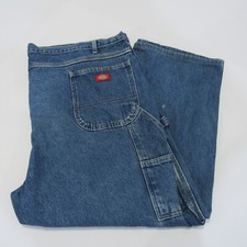Dickies Mens Carpenter Jeans Relaxed Fit straight leg W 48 / L 27 REF (M17482
