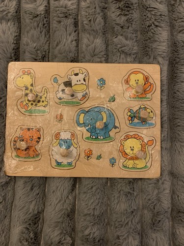 Elc wooden puzzle - wooden, 8