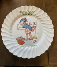 Mabel Lucie Attwell 'Shelley' Collector's Plate 7-inch Mid-20th Century