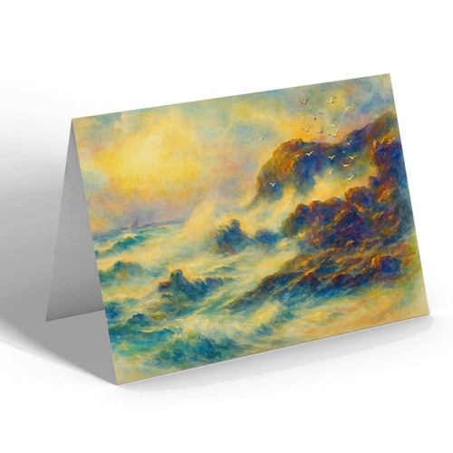 Greeting card the west - card,