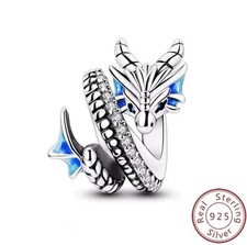 New Blue And Silver Dragon