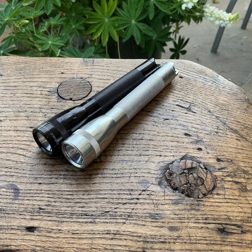 Maglite silver and black - silver,