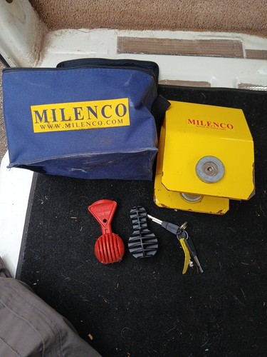 Milenco hitch lock - hitch, caravan