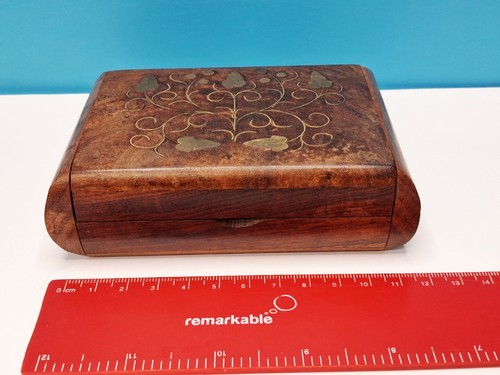 Inlaid wood hand - wood,