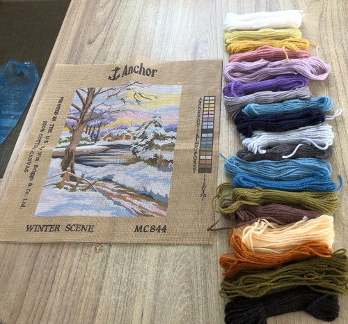 Anchor tapestry kit winter - tapestry,