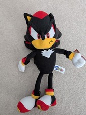 Shadow the Hedgehog Rare Sonic X Plush Amusement Toy With Tag Gosh UK