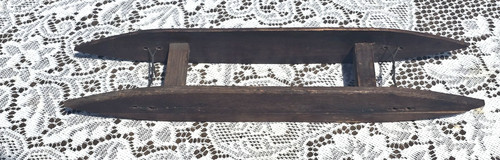 Antique primitive wooden rag - antique,