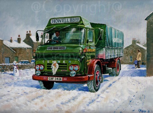 Commer maxiload lorry 1970 - commer,