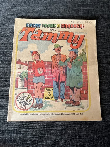 Tammy comic november - comic, 1976