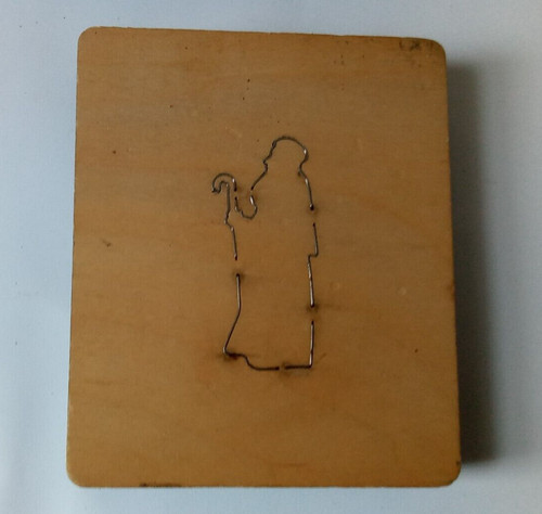 Thick wooden die - 1",