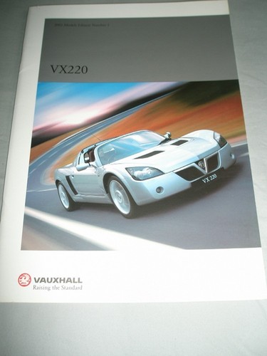 Vauxhall vx220 range brochure - vauxhall,