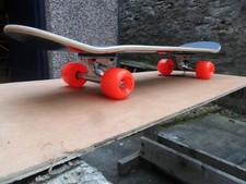 POWELL mini logo CUSTOM COMPLETE SKATEBOARD 7.75" with 80's TRANSMISSION WHEELS