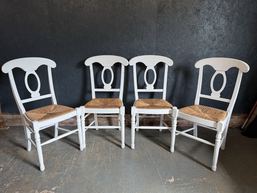 Dining chairs rush seats - rush,